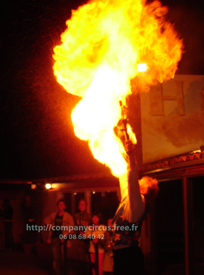 cracheur de feu