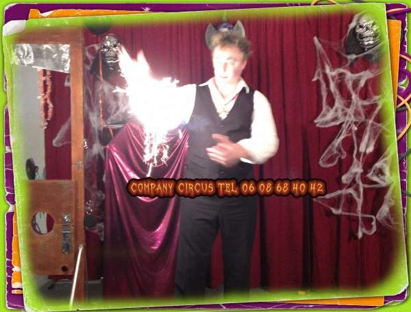 magicien du feu
