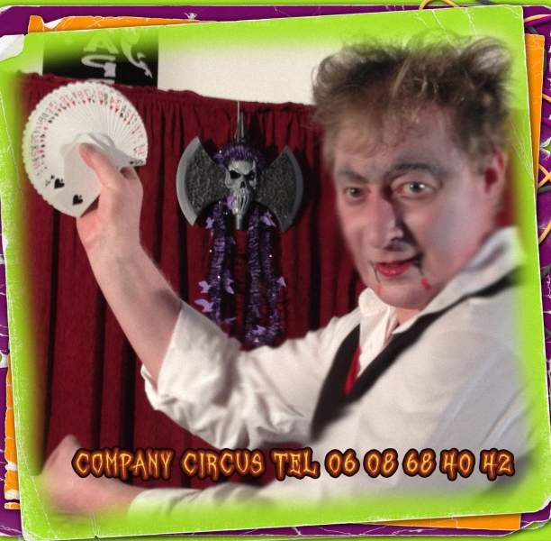 magicien halloween