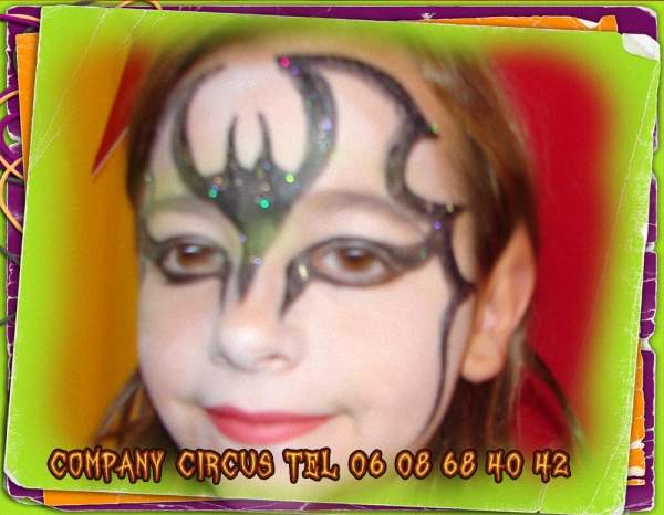 maquillage chauve souris halloween