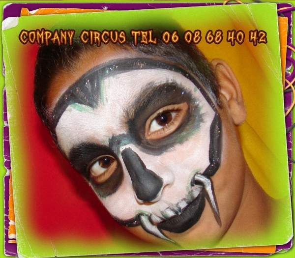 maquillage monstre zombi